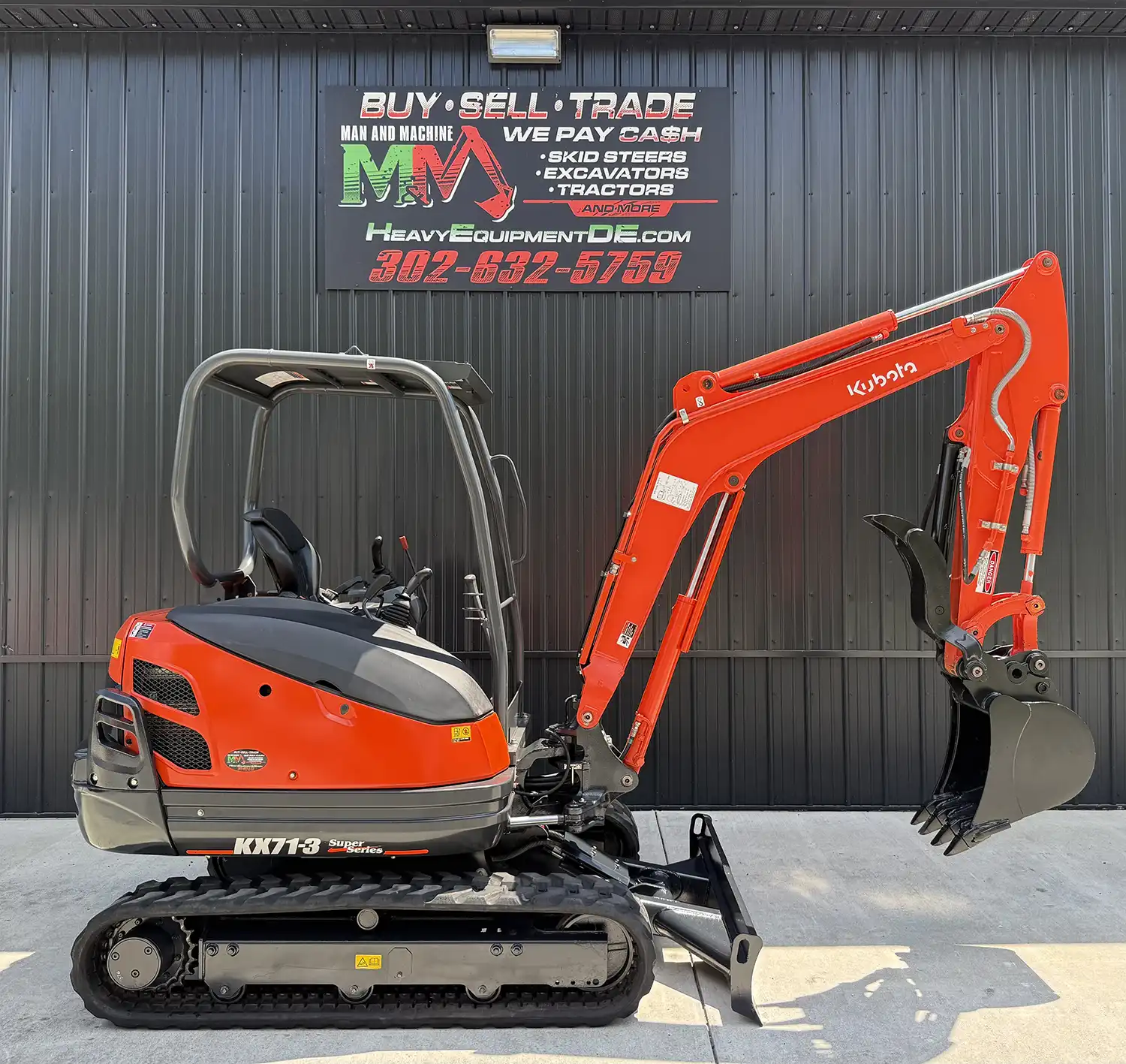 Kubota KX71-3 Super Series