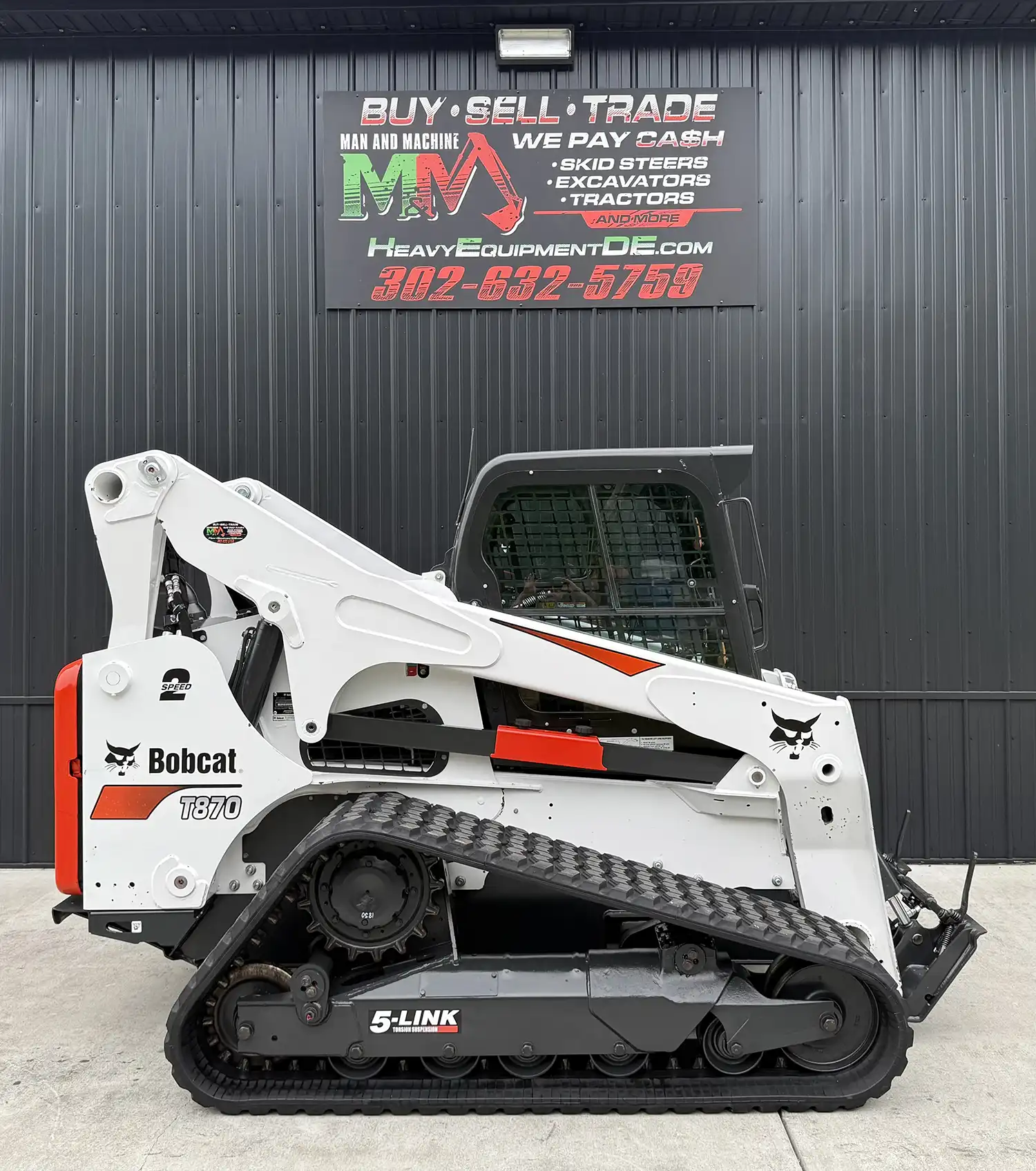 Bobcat Skid Steer T870
