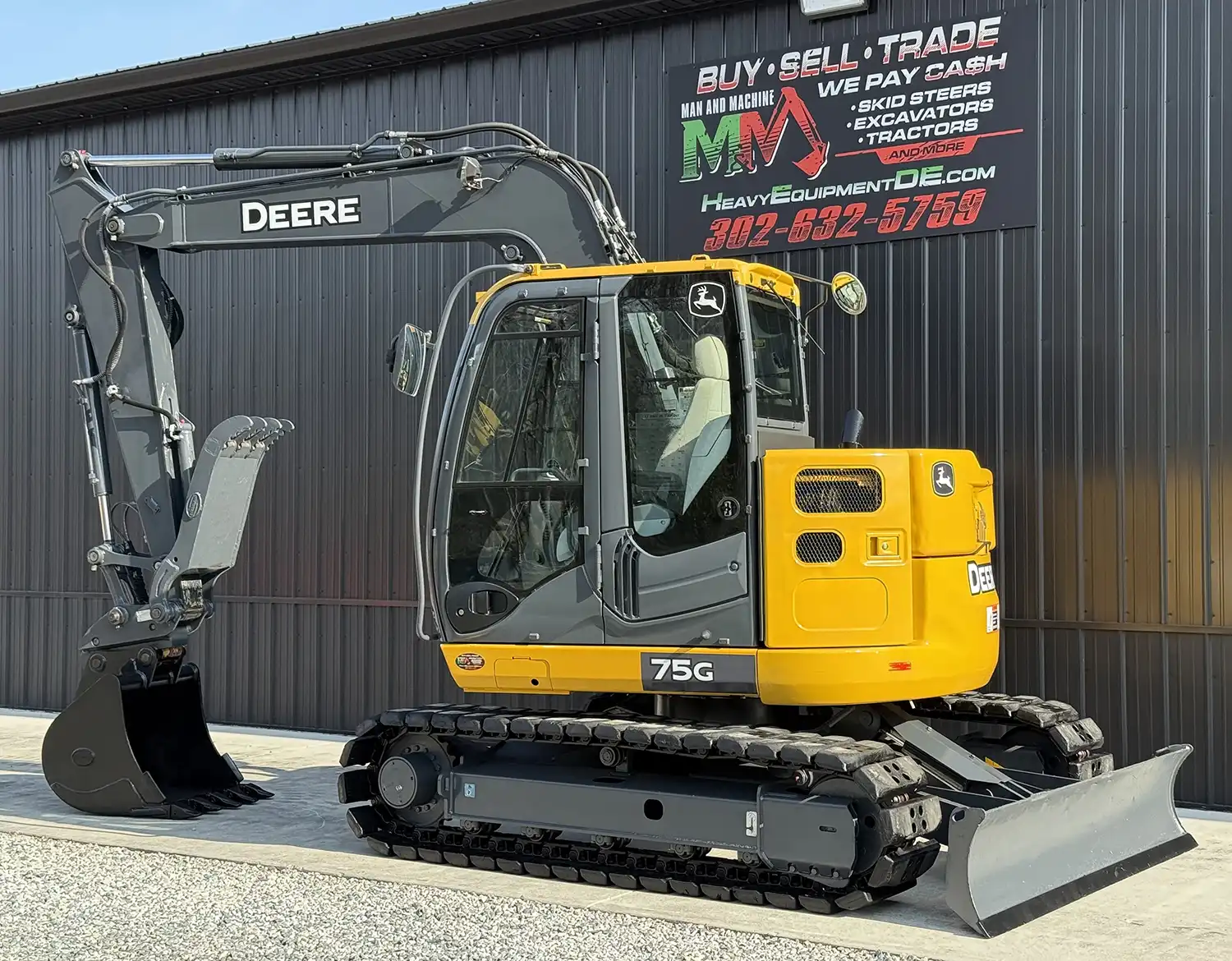 John Deere Excavator 75G