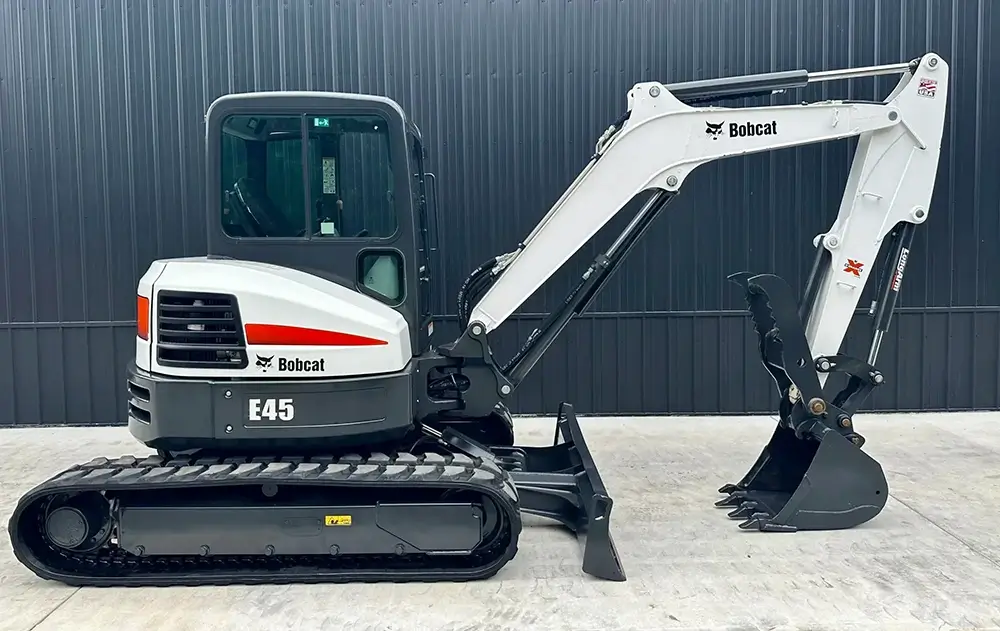 Bobcat mini excavator