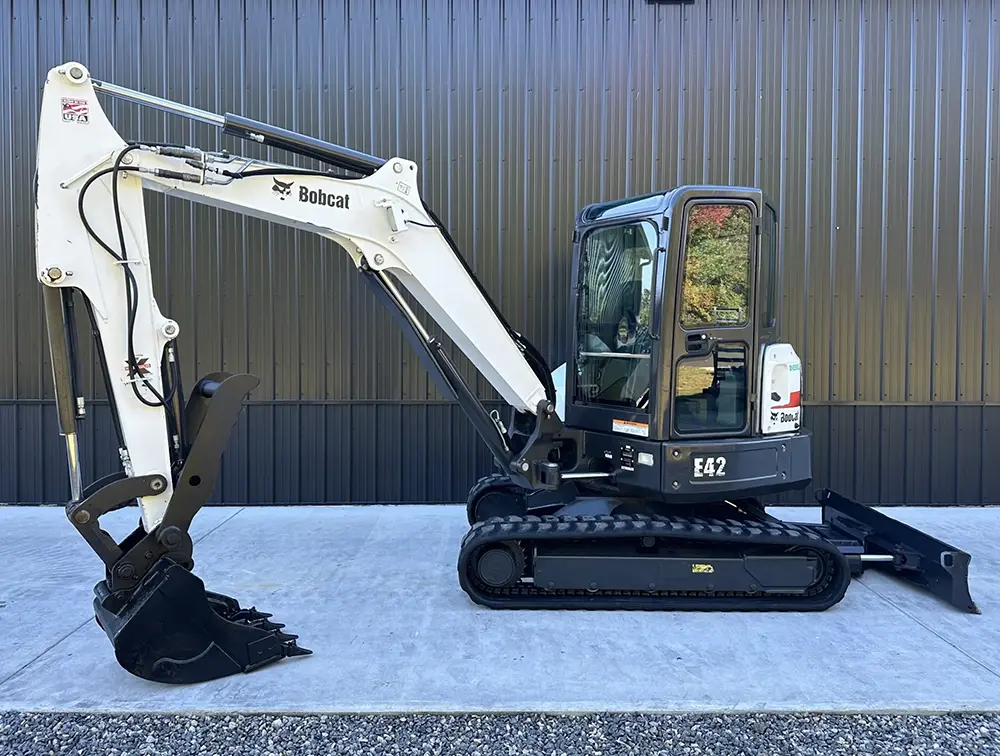 Bobcat E42 mini excavator