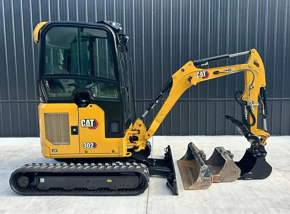 Caterpillar mini excavator